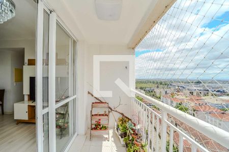 Sacada da Sala de apartamento à venda com 2 quartos, 69m² em Jardim Lindóia, Porto Alegre