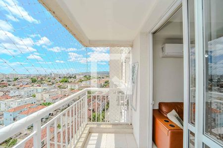 Sacada da Sala de apartamento à venda com 2 quartos, 69m² em Jardim Lindóia, Porto Alegre