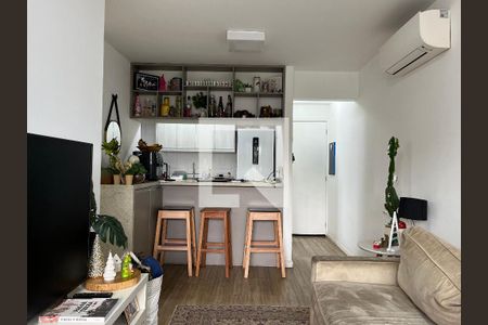 Sala de apartamento à venda com 1 quarto, 54m² em Perdizes, São Paulo