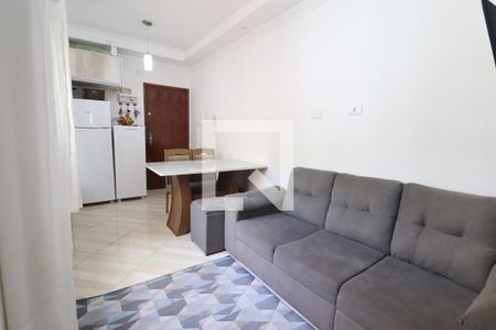 Sala de apartamento à venda com 2 quartos, 74m² em Jardim Utinga, Santo André