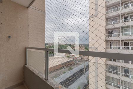 Varanda da Sala de apartamento para alugar com 2 quartos, 50m² em Planalto, Belo Horizonte