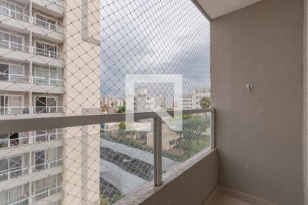 Varanda da Sala de apartamento para alugar com 2 quartos, 50m² em Planalto, Belo Horizonte