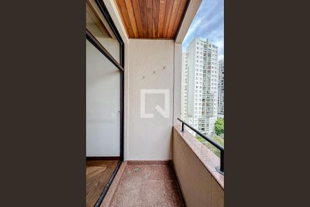 Varanda da Sala de apartamento à venda com 1 quarto, 38m² em Vila Mariana, São Paulo