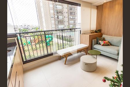 Varanda de apartamento à venda com 3 quartos, 84m² em Mooca, São Paulo