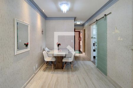 Sala de apartamento para alugar com 2 quartos, 58m² em Canto do Forte, Praia Grande