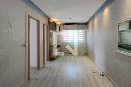 Sala de apartamento para alugar com 2 quartos, 58m² em Canto do Forte, Praia Grande