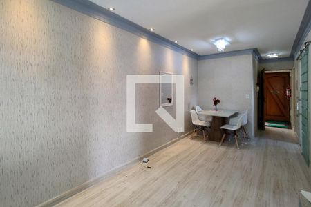 Sala de apartamento para alugar com 2 quartos, 58m² em Canto do Forte, Praia Grande