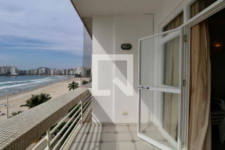 Varanda de apartamento para alugar com 3 quartos, 130m² em Centro, Guarujá