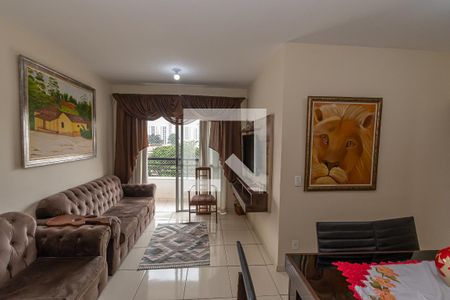 Sala de Estar/Jantar de apartamento para alugar com 3 quartos, 89m² em Jardim Villagio Ghiraldelli, Hortolândia