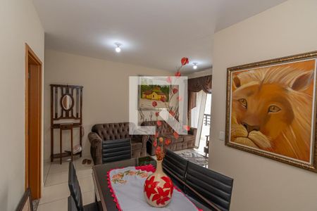 Sala de Estar/Jantar de apartamento para alugar com 3 quartos, 89m² em Jardim Villagio Ghiraldelli, Hortolândia