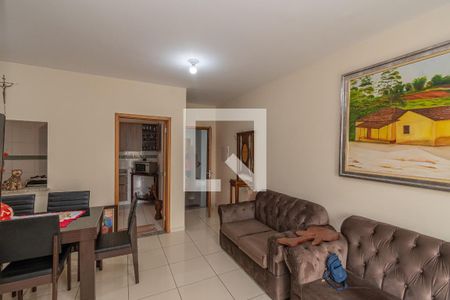 Sala de Estar/Jantar de apartamento para alugar com 3 quartos, 89m² em Jardim Villagio Ghiraldelli, Hortolândia