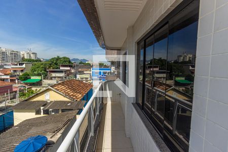 Varanda de apartamento para alugar com 2 quartos, 64m² em Bento Ribeiro, Rio de Janeiro