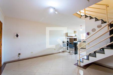 Sala de casa à venda com 2 quartos, 74m² em Vila Guarani, Santo André