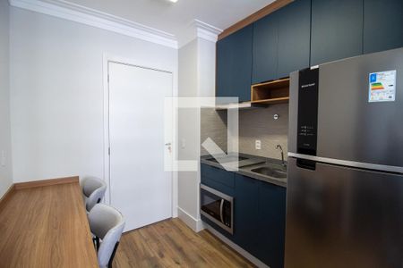 Cozinha de apartamento à venda com 1 quarto, 25m² em Butantã, São Paulo