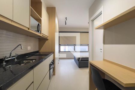 Cozinha de kitnet/studio para alugar com 1 quarto, 23m² em Ipiranga, São Paulo