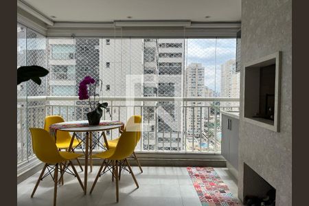 Varanda gourmet de apartamento à venda com 2 quartos, 70m² em Parque Industrial Tomas Edson, São Paulo