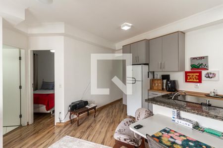 Sala de apartamento para alugar com 1 quarto, 38m² em Campos Elíseos, São Paulo