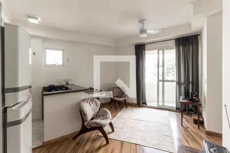 Sala de apartamento para alugar com 1 quarto, 38m² em Campos Elíseos, São Paulo