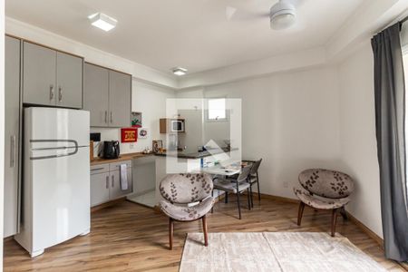 Sala de apartamento para alugar com 1 quarto, 38m² em Campos Elíseos, São Paulo