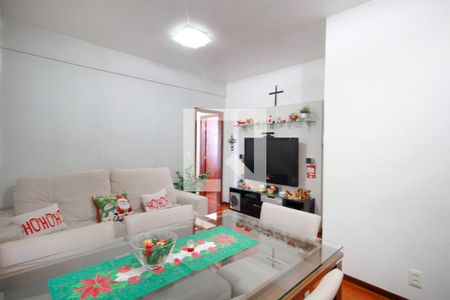 Sala de apartamento para alugar com 3 quartos, 88m² em União, Belo Horizonte