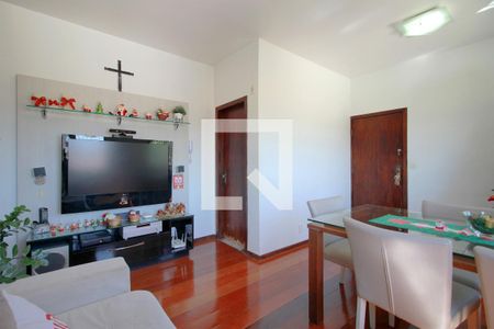 Sala de apartamento para alugar com 3 quartos, 88m² em União, Belo Horizonte