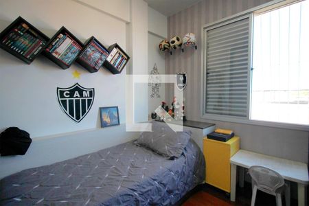 Quarto 2 de apartamento para alugar com 3 quartos, 88m² em União, Belo Horizonte