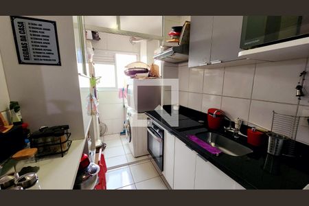 Cozinha e Área de Serviço de apartamento à venda com 2 quartos, 69m² em Vila das Hortencias, Jundiaí