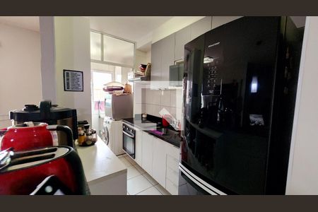 Cozinha e Área de Serviço de apartamento à venda com 2 quartos, 69m² em Vila das Hortencias, Jundiaí