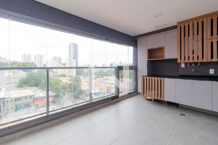 Sala - Varanda de apartamento para alugar com 2 quartos, 70m² em Santo Amaro, São Paulo