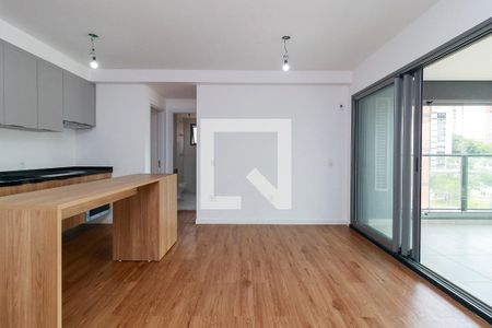 Sala de apartamento para alugar com 2 quartos, 70m² em Santo Amaro, São Paulo