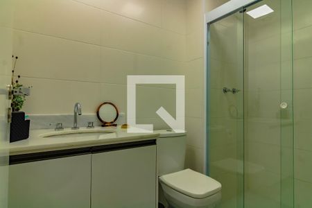 Banheiro de apartamento para alugar com 1 quarto, 28m² em Mirandópolis, São Paulo