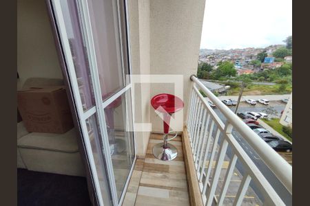 Sacada de apartamento para alugar com 2 quartos, 53m² em Vila das Nacoes, Ferraz de Vasconcelos