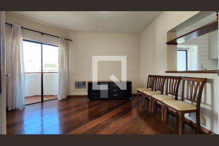 Sala de apartamento para alugar com 1 quarto, 56m² em José Menino, Santos