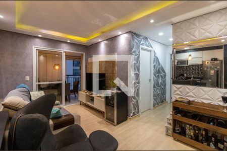 Sala de apartamento para alugar com 2 quartos, 68m² em Jardim Flor da Montanha, Guarulhos