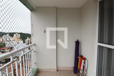 Varanda de apartamento para alugar com 2 quartos, 62m² em Jardim Las Palmas, Guarujá