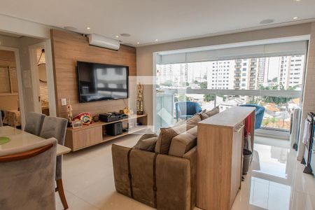 Sala/cozinha de apartamento à venda com 2 quartos, 54m² em Ipiranga, São Paulo