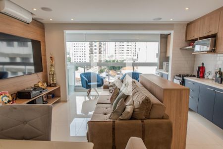 Sala/cozinha de apartamento à venda com 2 quartos, 54m² em Ipiranga, São Paulo