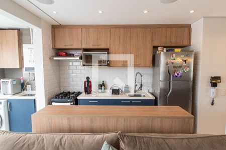 Sala/cozinha de apartamento à venda com 2 quartos, 54m² em Ipiranga, São Paulo