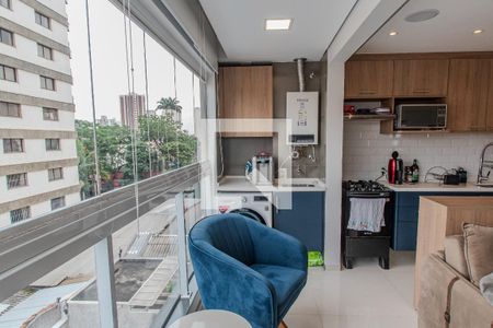 Varanda/área de serviço de apartamento à venda com 2 quartos, 54m² em Ipiranga, São Paulo