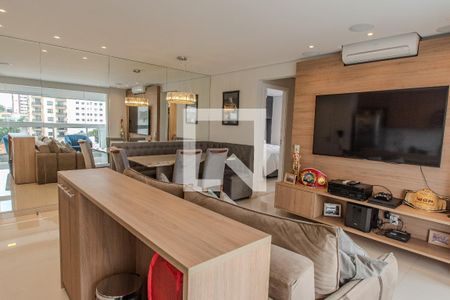 Sala/cozinha de apartamento à venda com 2 quartos, 54m² em Ipiranga, São Paulo