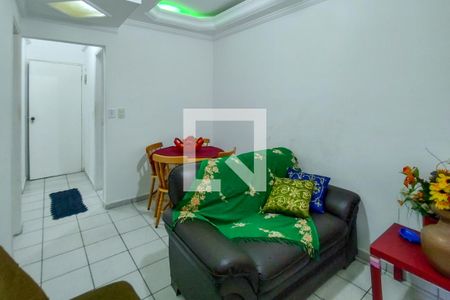 Sala de apartamento para alugar com 1 quarto, 66m² em Guilhermina, Praia Grande