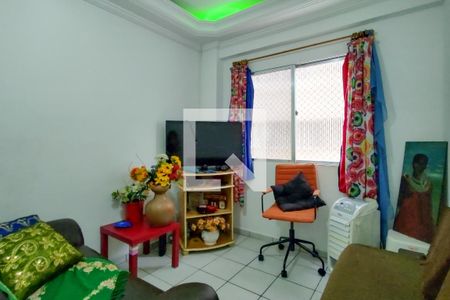 Sala de apartamento para alugar com 1 quarto, 66m² em Guilhermina, Praia Grande