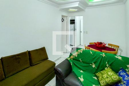 Sala de apartamento para alugar com 1 quarto, 66m² em Guilhermina, Praia Grande