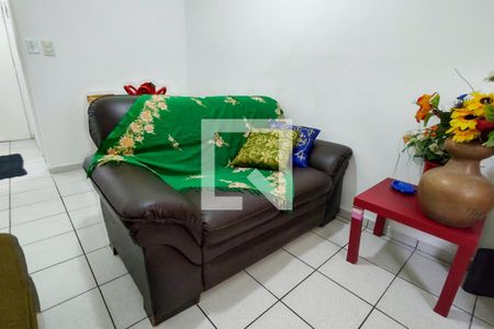 Sala de apartamento para alugar com 1 quarto, 66m² em Guilhermina, Praia Grande