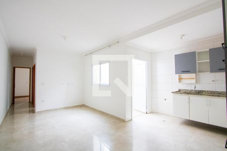 Sala de apartamento para alugar com 2 quartos, 65m² em Vila Valparaíso, Santo André