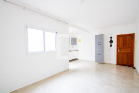 Sala de apartamento para alugar com 2 quartos, 65m² em Vila Valparaíso, Santo André