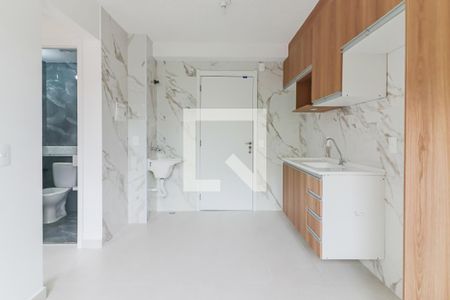 Sala / Cozinha / Lavanderia de apartamento para alugar com 2 quartos, 35m² em Jardim Celeste, São Paulo