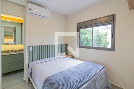 Quarto de apartamento para alugar com 1 quarto, 28m² em Chácara Santo Antônio (zona Sul), São Paulo