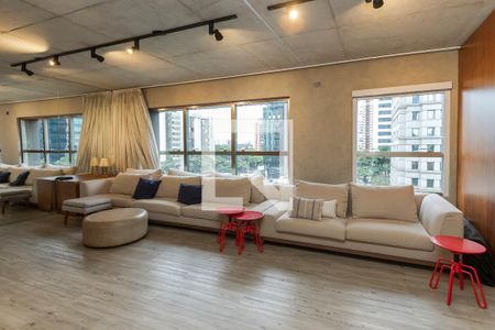 Sala de apartamento à venda com 1 quarto, 70m² em Itaim Bibi, São Paulo