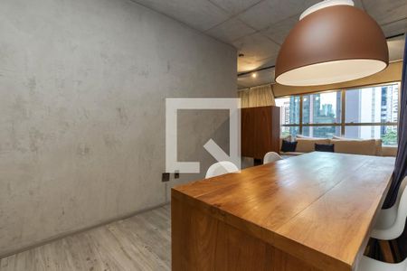 Sala de Jantar de apartamento à venda com 1 quarto, 70m² em Itaim Bibi, São Paulo